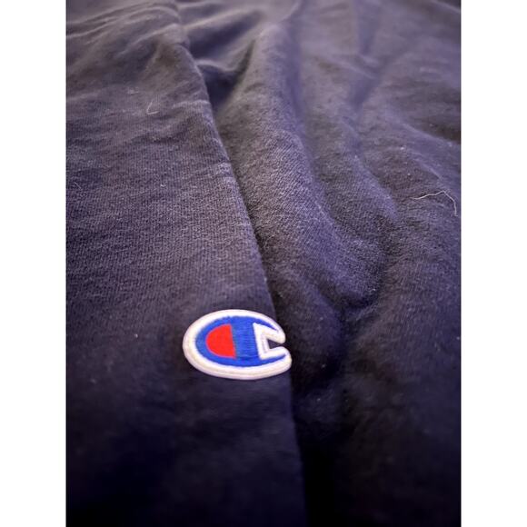 Champion Navy Blue Authentic Athleticwear Sweatshirt Large - Picture 5 of 6